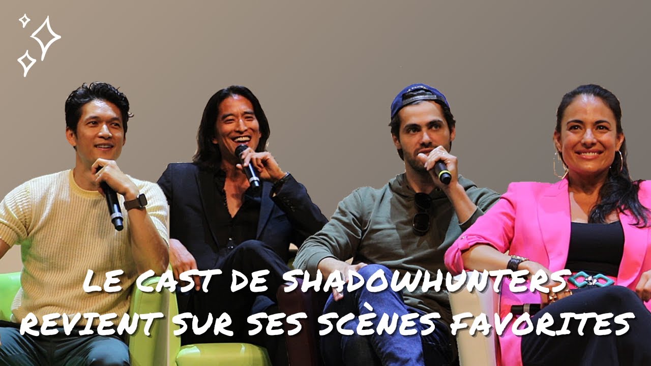 Nicola, Matthew, Harry et Jack reviennent sur leurs scènes favorites dans Shadowhunters