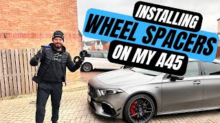 How to Install Wheel Spacers: Proper Wheel Spacer Installation Guide and Tips | Mercedes A45s Amg