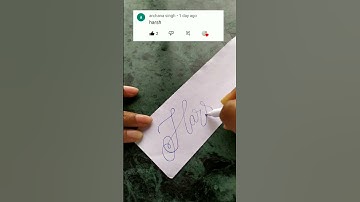 Harsh | beautiful cursive calligraphy tutorial forbeginners #shorts @wordsadda_official
