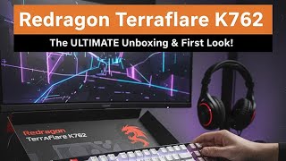 Redragon K762 Pro Unboxing &amp; Honest Review | Wireless Gasket Keyboard + LCD Screen!