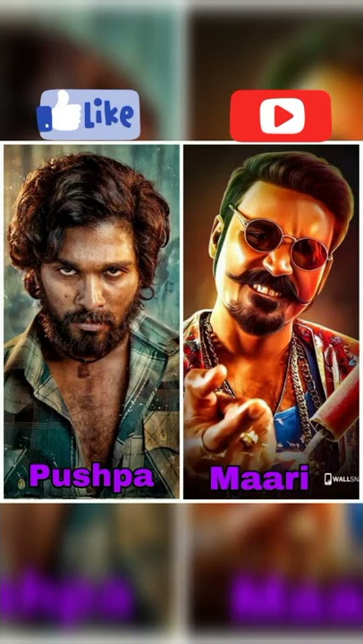 Tu tera power dikha main mera || Pushpa Vs Maari Status 😎
