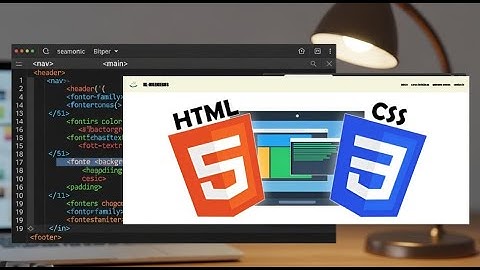 Barra de Navegación con Menú | Guía de CSS y HTML 💻