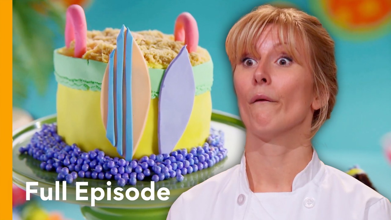 $10K Beach Bake-Off: Sour Cherries & Sandy Cakes | Sugar Showdown S1 ...