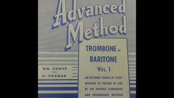 Studies in Articulation No. 10 - Rubank Advanced Method Volume 1 - Euphonium