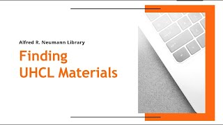 Finding UHCL Materials