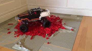 Lego Technic 4x4 Crawler 9398 Functions