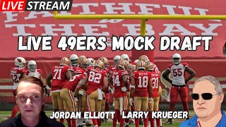 Krueger & Jordan Elliott - Live 49ers Mock Draft 2023