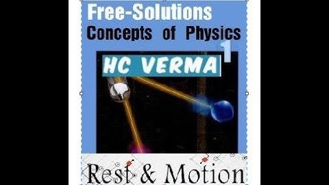 HC VERMA SOLUTION  | REST AND MOTION : KINEMATICS | CHAPTER 3 Q NO 29 | IIT PHYSICS