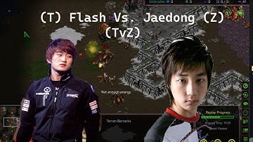 (T) Flash Vs. Jaedong (Z) Starcraft Brood War (TvZ) WCG 2010