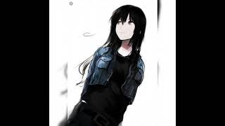 Anime girls with black hair