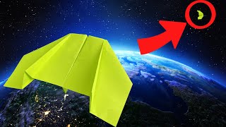 How to Make a Paper Airplane That Can Fly Long and Far Like a Glider