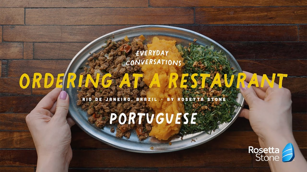 Ordering at a Restaurant • Everyday Conversations in Portuguese