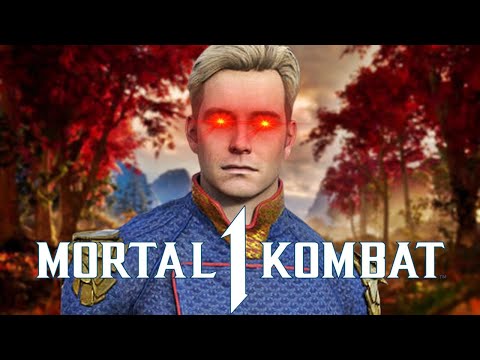 LEAKED! HOMELANDER IN MORTAL KOMBAT 1 | KOMBAT PACK 1 HOMELANDER DLC AND ITS GAMEPLAY DIALOGUES