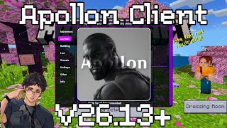 🚀 Apollon Client 1.26.13 (32/64 Bit)  MCPE 1.26.13 Client 🎯 | Worth It?!