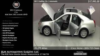 Used 2011 Cadillac Cts | J&M Automotive Sls&Svc LLC, Naugatuck, CT