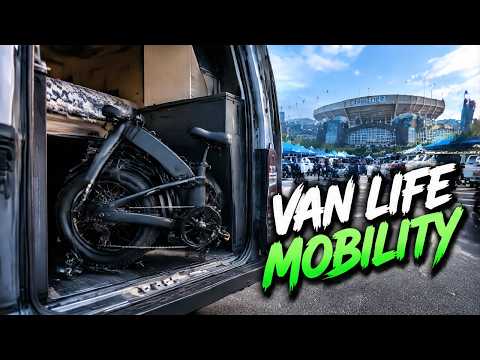  Why I Bring My Ebike Tailgating (Camper Van Life)