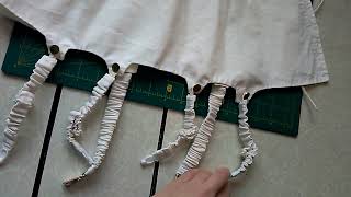 # DIY сшила #пояс для чулок , sewed a belt for stockings