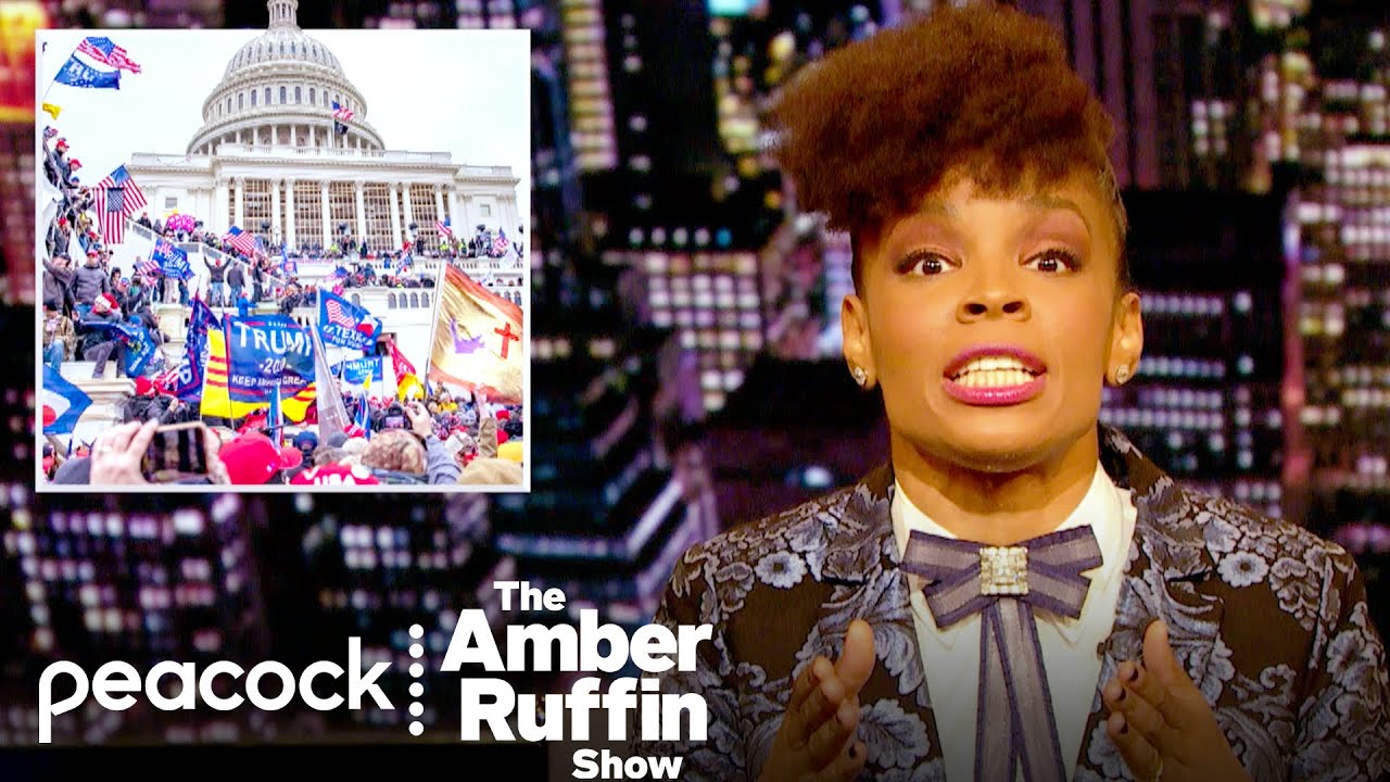 Terrorists Storm the Capitol With No Consequences: Week In Review | The Amber Ruffin Show
