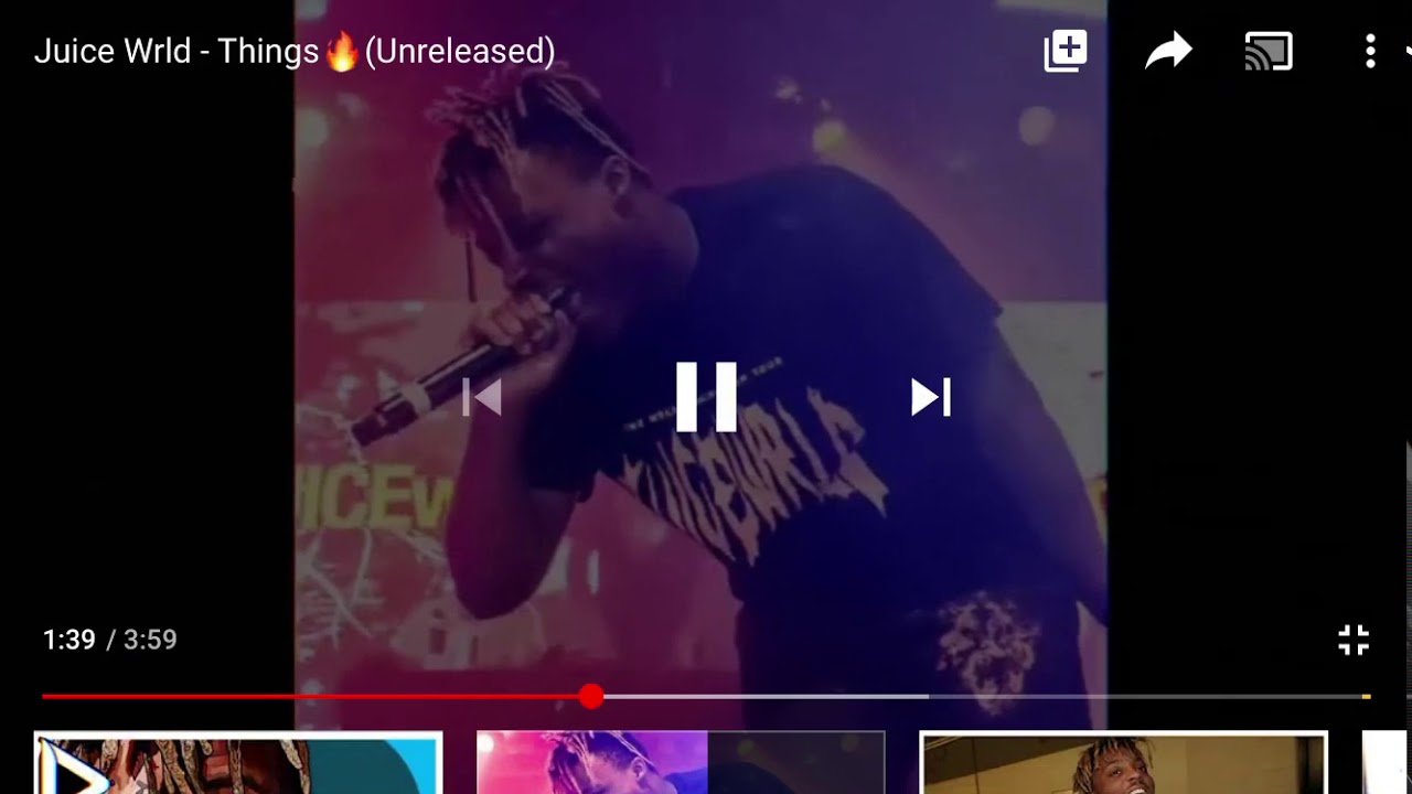 Juice wrld I know one thing ️😊 YouTube