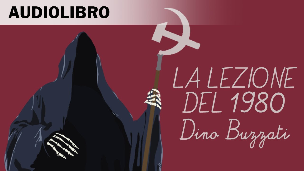 La lezione del 1980 di Dino Buzzati - Audiolibro in Italiano