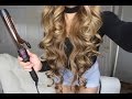 How to get BIG SEXY CURLS Tutorial | Bombay Hair Rose Gold Clamp Curling Wand