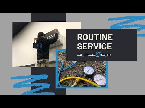 Split System Routine Service - Alpha Air