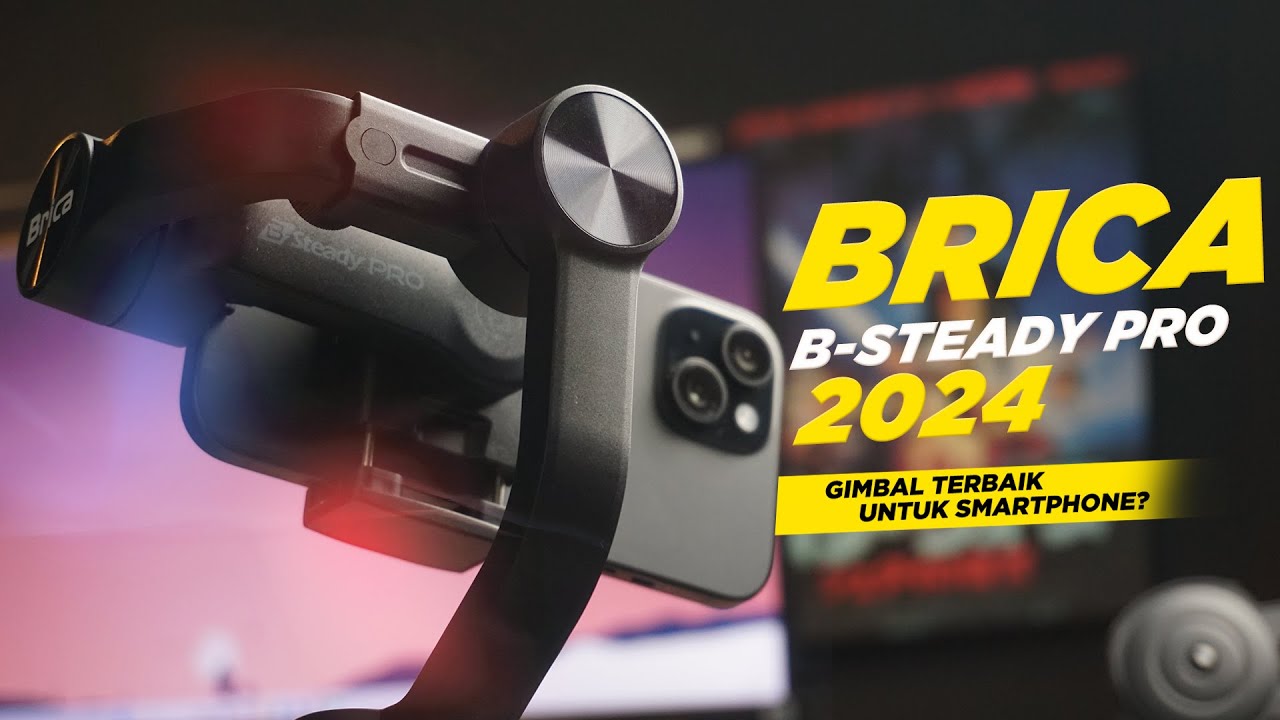 Gimbal untuk Smartphone, Emang Butuh ?? (Review Brica B-Steady Pro 2024 ft. iPhone 15)
