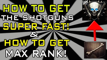 Black Ops 2 Zombies: How to get the Shotgun Emblem Super Fast - Strategy