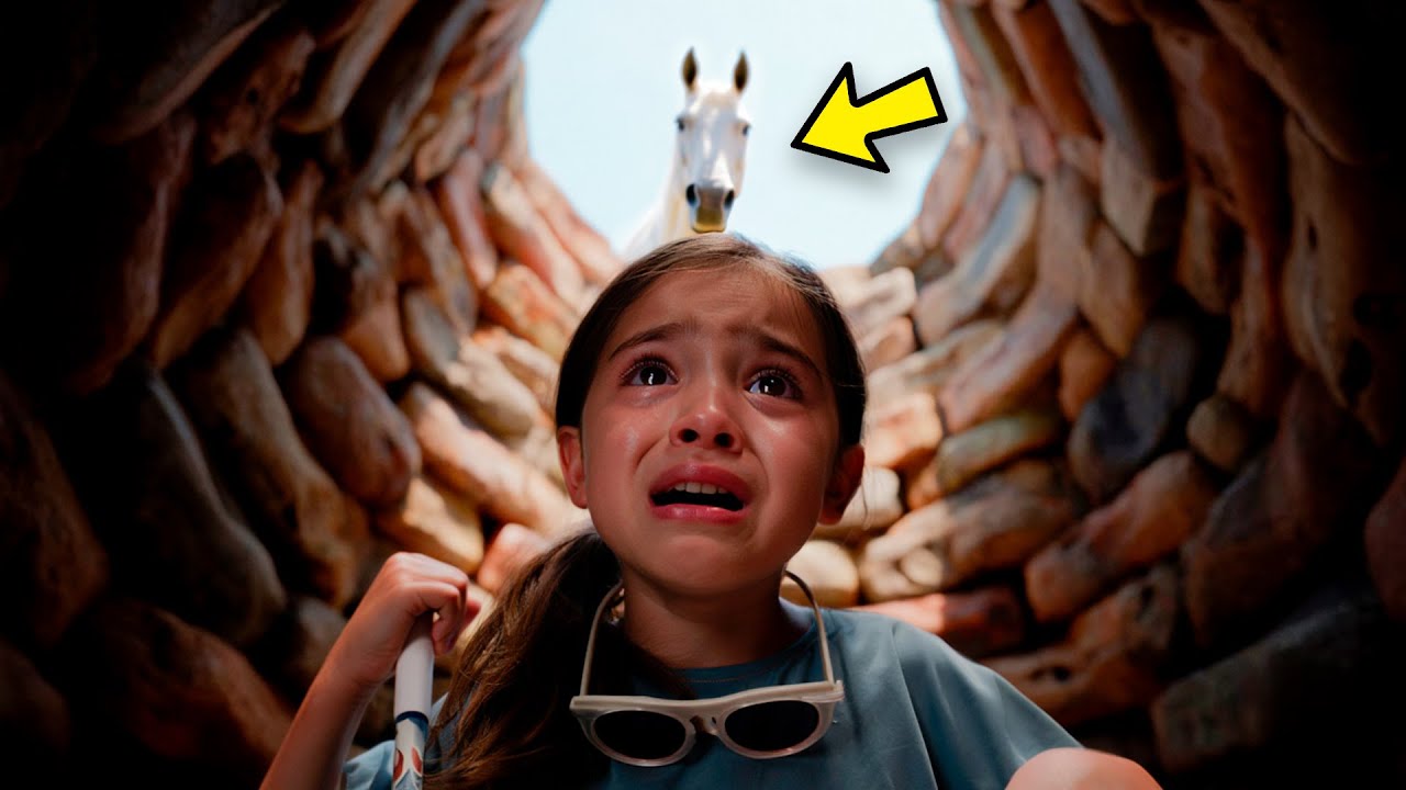 JOVEM RICO EMPURRA MENINA CEGA de 5 ANOS no POÇO PROFUNDO, 2 DIAS DEPOIS UM CAVALO…