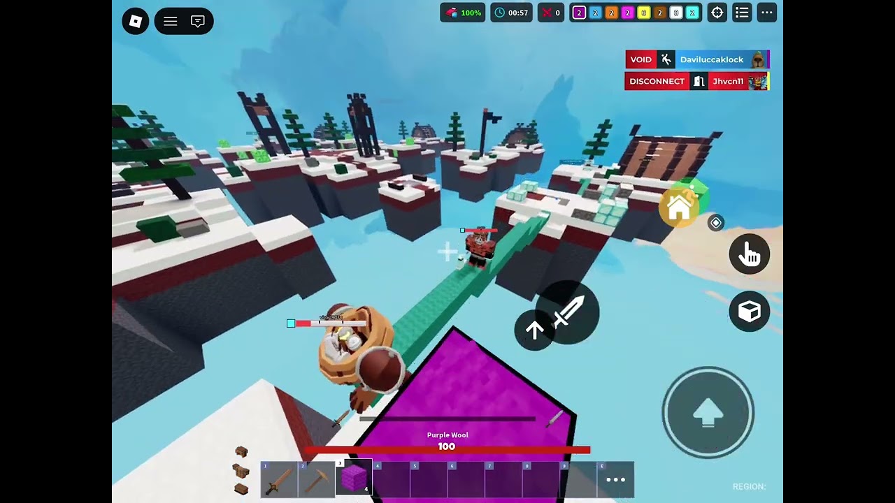 Just playing bedwars