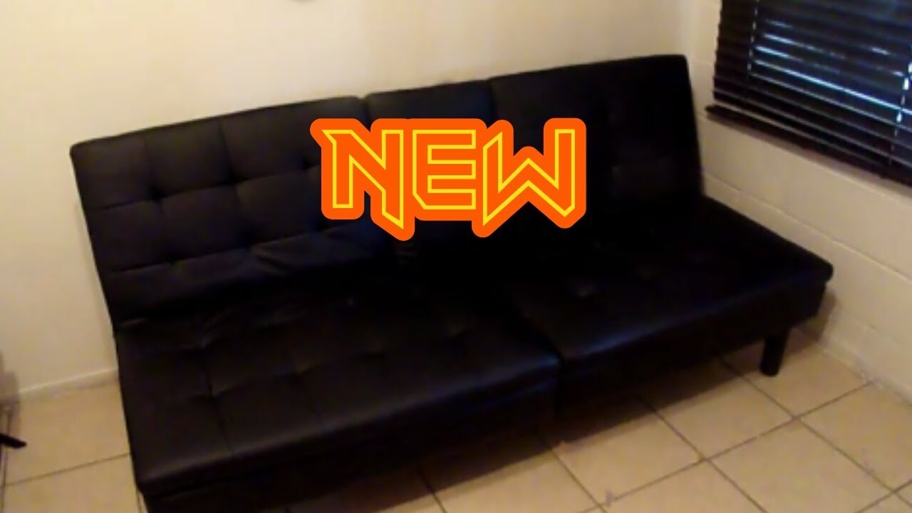 We Bought A NEW Futon with Cupholders YouTube