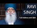 Ravi singh humanitarian  full address and qa  oxford union