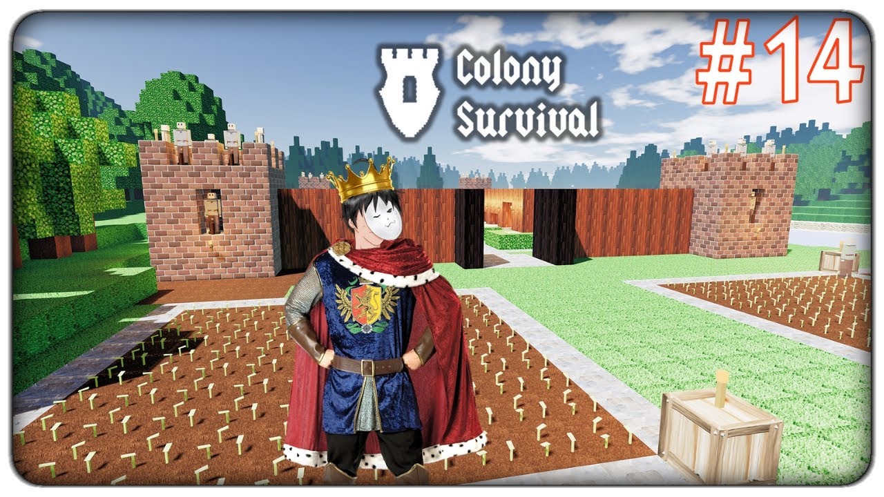 videogiochi vintage IL VILLAGGIO DEI BOSCAIOLI AI PIEDI DELLA MONTAGNA | Colony Survival - ep. 14 [ITA]