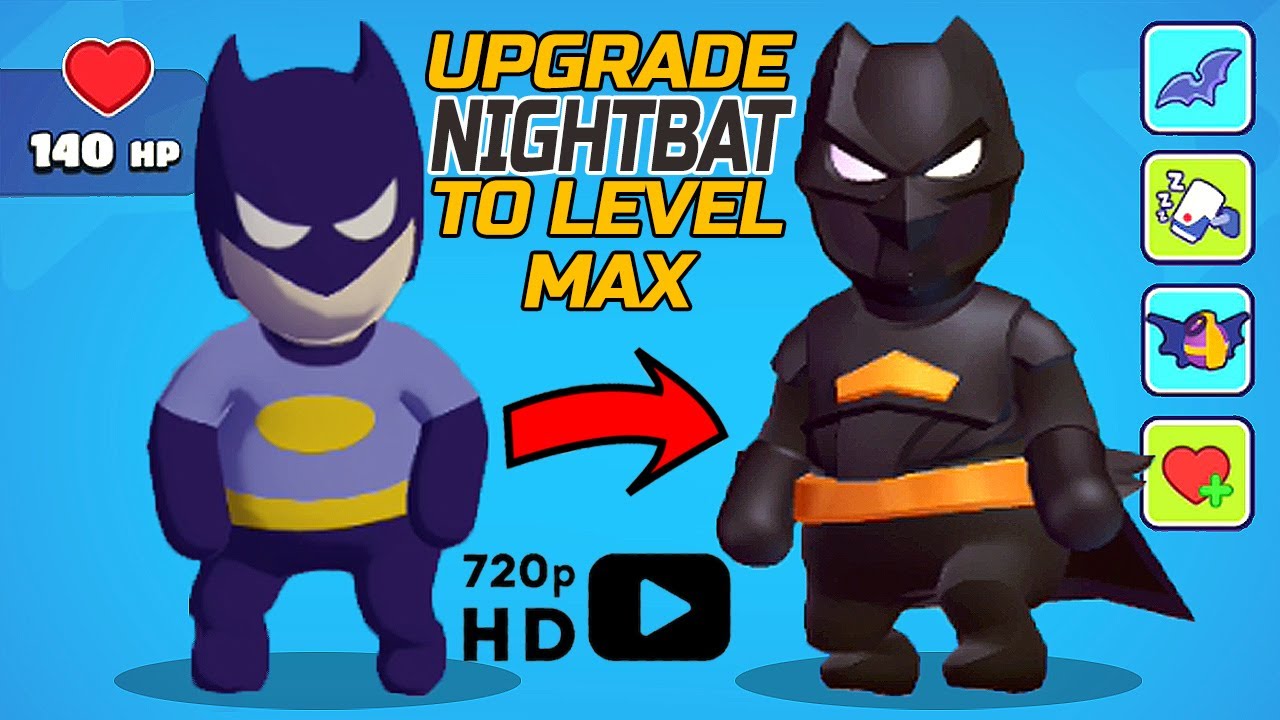 NIGHTBAT Character Max Upgrade | Stealth Master