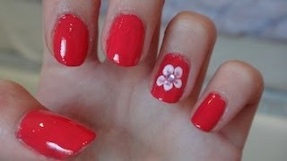 nail flower easy