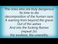 Miniature de la vidéo de la chanson Decomposition Of The Human Race