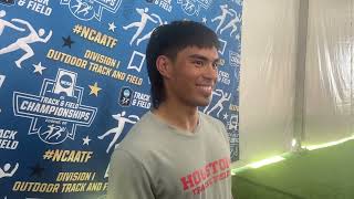 Houston's Louie Hinchliffe runs 9.95 to Win 100m Dash Title at NCAA Championships