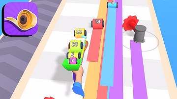 Tape Roller ​- All Levels Gameplay Android,ios (Part 3)