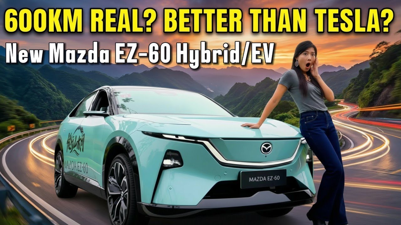 I Drove the Mazda EZ-60 / CX-6e: Why I’d Buy This Over a Model Y