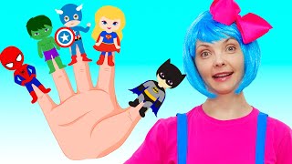 Superheroes Finger Family Song | Daddy Finger + More | Kids Songs and Nursery Rhymes | Do Re Mi