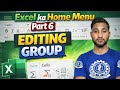 Excel ka Home Menu | Editing Group पूरी डिटेल में | Part 6 | Excel Tutorial in Hindi