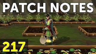 RuneScape Patch Notes #217 - 30th April 2018