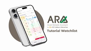 Tutorial KB ARA - Watchlist