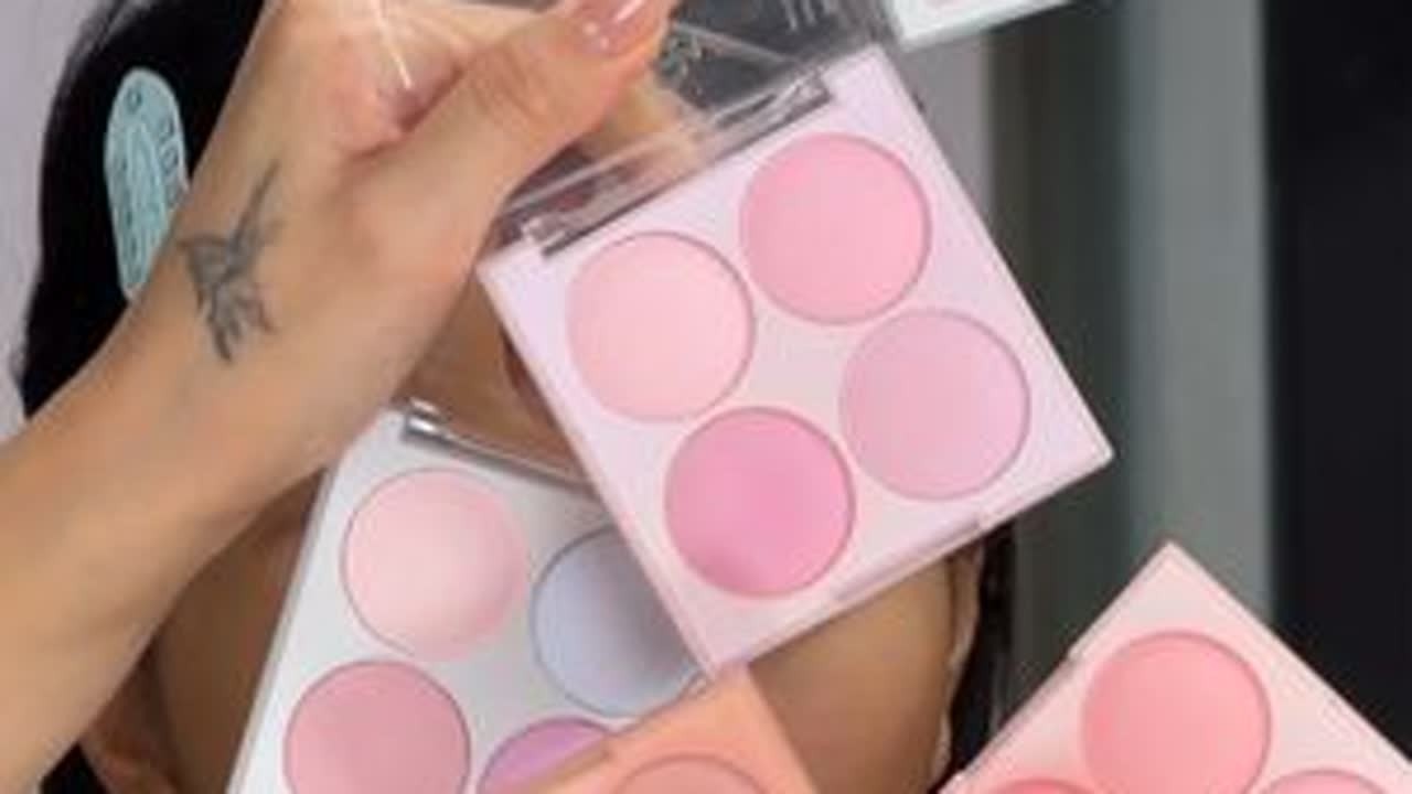 冷粉暧粉色系分辨和使用 #色彩 #化妆