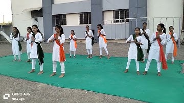 Pathak School Amreli | 26 January 2024 | STD 7 Girls | Vande Matram