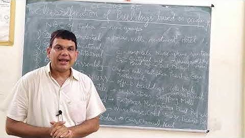 Classification of buildings based on occupancy CE 203 BY Ranjan Kumar