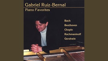 Bach. Prelude No. 1 in C Major (From the Wtc Vol. 1)