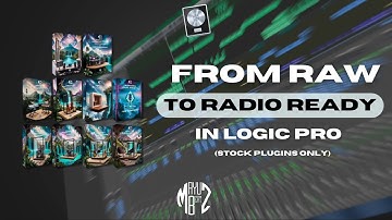 Mixing & Mastering a Song in Logic Pro (No 3rd Party Plugins!)