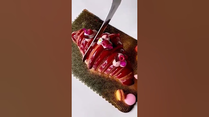 dessert_movement tiktok | #shorts red croissant😋