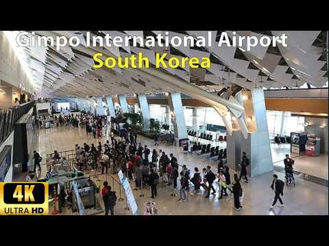 Gimpo International Airport Departure and Arrival